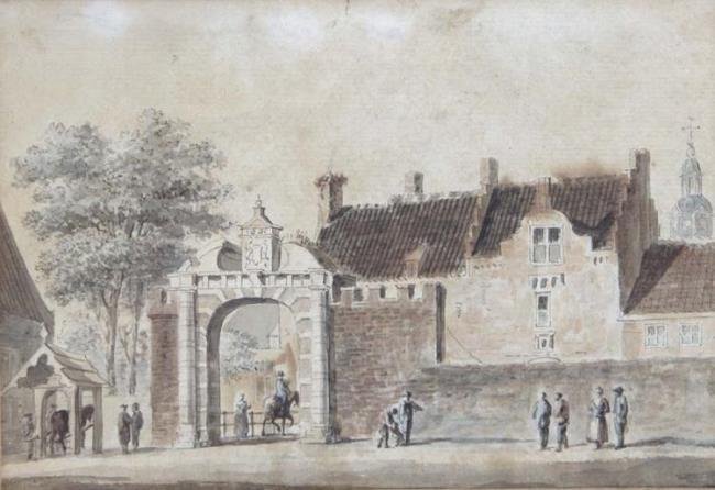 Huijse poort te Buren, Hendrik Spilman 1757